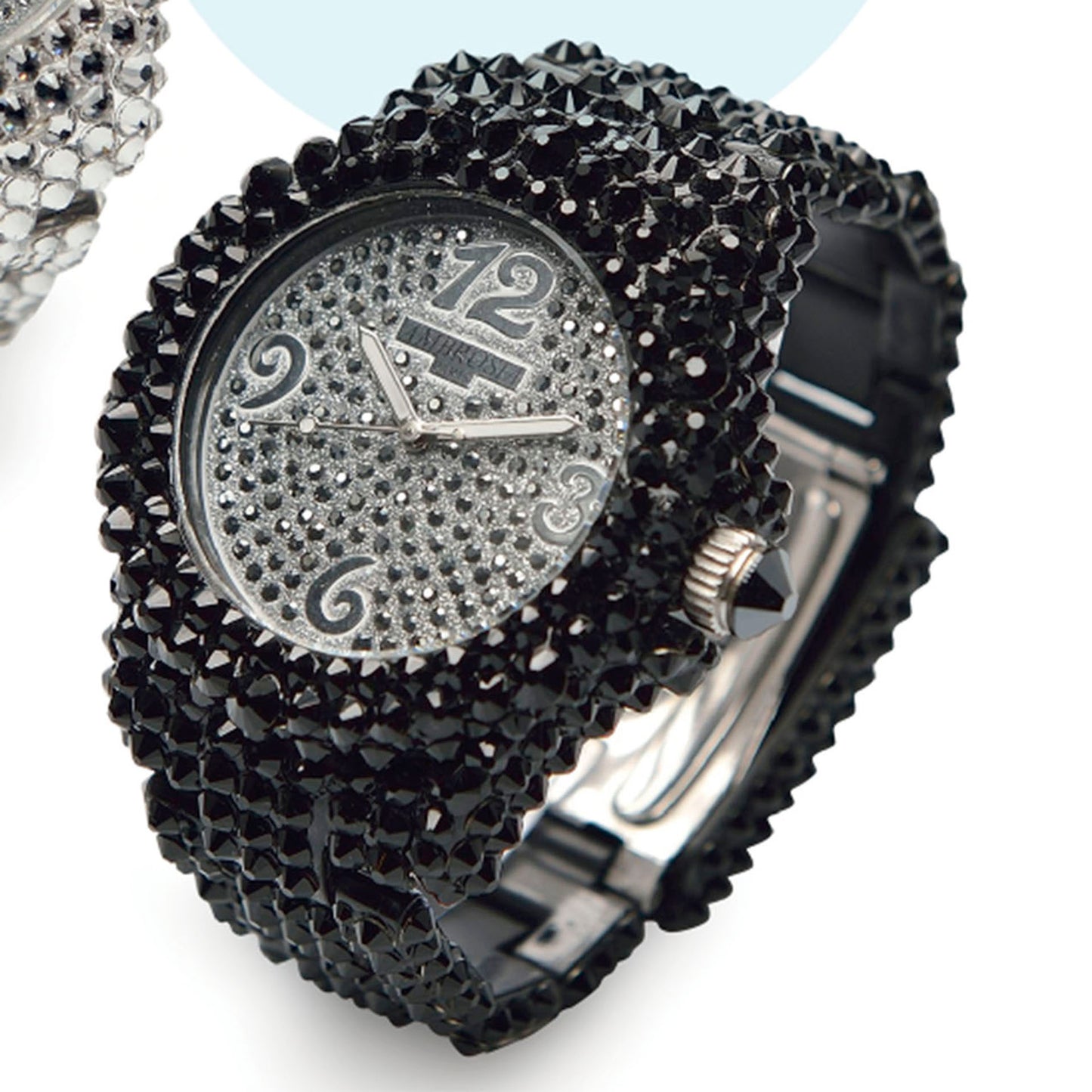 Ambrosia Watch - Glitter Black